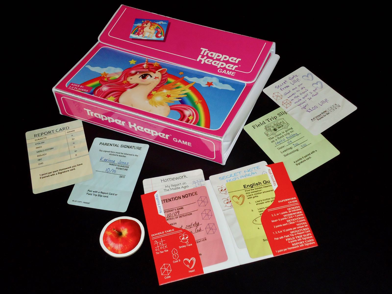 Trapper Keeper Game Feature