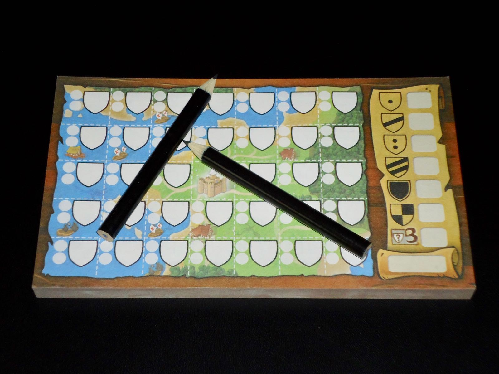 Kingdomino Duel: Score Pad